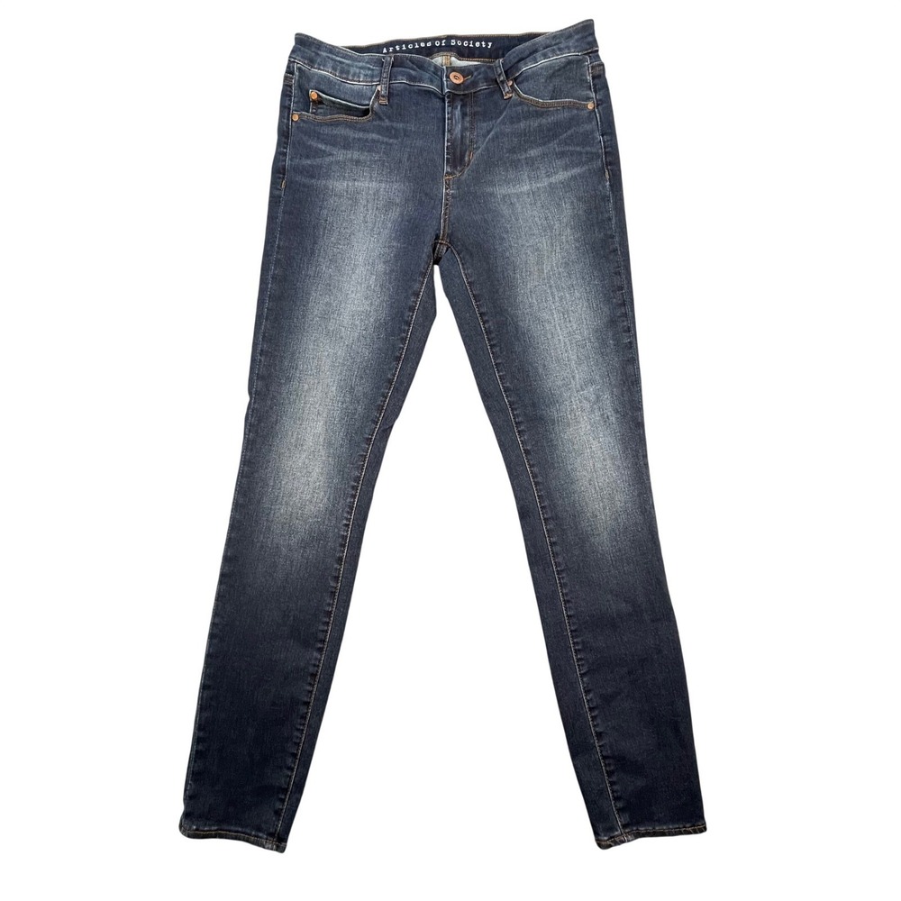 Articles of Society Blue West End Skinny Denim Jeans Women 29